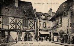 Montlucon - Maison du XII siecle - CPA 