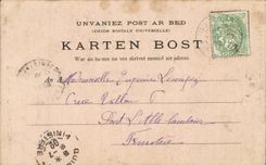 Folklore - Costumes - Brittany - Woman and Children - Quimperle - Finistere - CPA