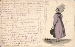 Folklore - Norman Costumes - Routot and Environs - 1840 - CPA