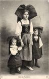 Folklore - Costumes - Types of Alsatian - CPA