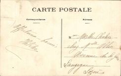 CPA Uno Bargeiro Limousino Folklore Limousin Costume