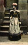 Breton Standard CPA Young girl of Quimper