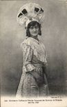 CPA Folklore Costume and hairstyle of festival of the pausannes of the surroundings of Troyes about the year 1808