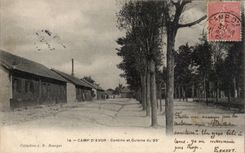 CPA Camp of Avor Canteen and kitchen of the 95 Militaria