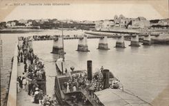 Muelle de descarga lanzado Royan de las noticias de CPA