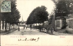 CPA Beaune Avenue of the Republic