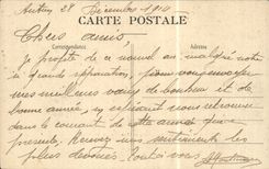 CPA Autun Le theater Places Champ de Mars One day of fair