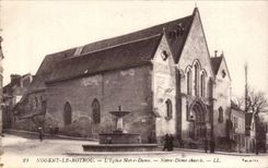 CPA Nogent Rotrou the Notre Dame church