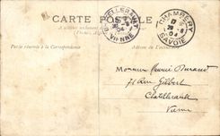 CPA Chambery Barracks of the 97eme of Militaria line