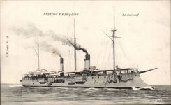 CPA French Navy Surcouf