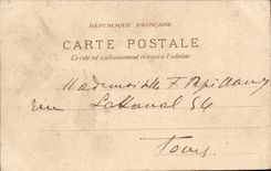 CPA Lake of Le Bourget the tooth of the cat