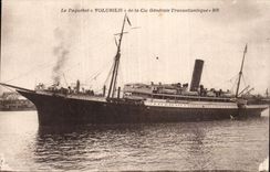 CPA the Volubilis steamer of the Transatlantic General Co