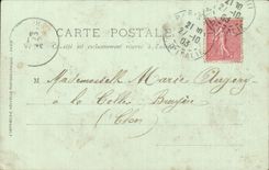 CPA Paris Le roi et la reine d'Italie a Paris 14 18 octobre 1903 le depart le cortege Place de la Concorde 