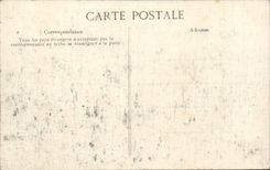 Raw CPA Paris of the Seine Flood of January 1910 horses of Marly to Trocadero