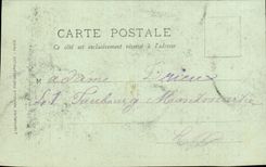 CPA SM Le roi et la Reine d'Italie a Paris 14 18 octobre 1903 A VErsailles La reine et Madame Loubet dans le parc