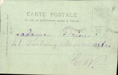 CPA SM the king and the Queen of Italy has Paris 14 October 18th  1903 has Versailles the sovereigns leave the castle