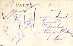 CPA Paris la calle de la paz salio de los talleres de la TAPA de la costura