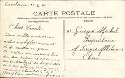 CPA Courbevoie Quay del puerto