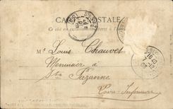 CPA Nantes the festival God has Nantes the Place on June 14th  1903 of Prefecture Le public shouting Conspuez Helitas