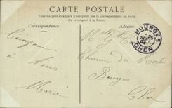 CPA Saint Denis Le Thiers public garden and Statue of Vercingetorix