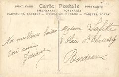 CPA Dirtied of Bearn Old women houses on Saleys