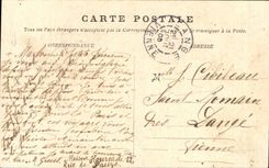 CPA the Pyrenees Cascades of Cerisey Costule Folklore