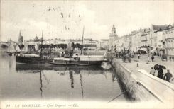 CPA La Rochelle Duperre Quay