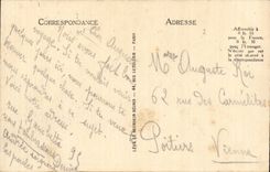 Panorama de CPA La Rochelle del puerto tomado del Saint Nicolas de la torre