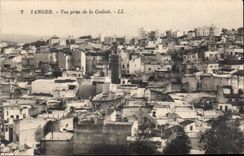 CPA Morocco Tangier Seen from of the kasbah