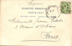 CPA Luxembourg Civil hospice in Pffaffenthal and high city