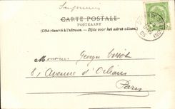 CPA Belgium Ostend the basins Boats