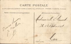 CPA Periers La rue de Saint Lo