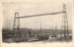 CPA Rouen Transporter bridge
