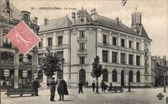CPA Angouleme La poste