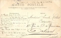 CPA Angouleme La poste