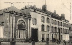 CPA Pithiviers Large post office building Ronsin House