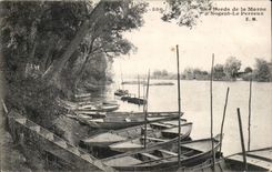 CPA Les bords de la Marne a Nogent le Perreux