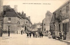 CPA Neuvy le Roi Grande rue