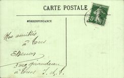 CPA Tours La place du palais de justice 