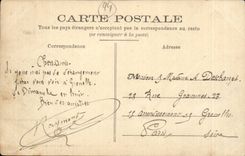 CPA Vincennes a bakery of countryside in the court of the castle