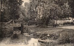 CPA Meung on the Loire the Hubert madness a corner of the park