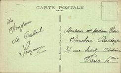 CPA Corbeil large mills and place of the republic