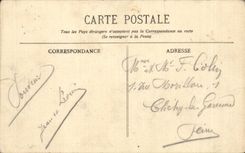 CPA Bordeaux the town hall Tram