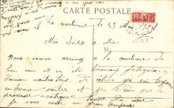 CPA Camp of Courtine View Militaria