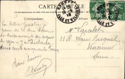 CPA Rennes Market with cattle Pigs Pigs TOP