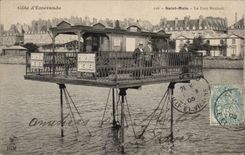 CPA Saint Malo Le pont rouland 