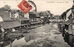 CPA Chartres Seen from on the Eure Laundrette