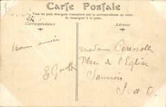 CPA Chartres Statue of Marceau and the hotel of the duke of Chartres