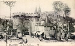 CPA Chartres the Guillaume door
