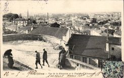 CPA Angulema vista de Charente y del suburbio de Lhoumeau